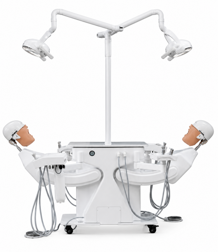 SISTEMA DE SIMULACION PRECLINICA ODONTOLOGIA DOBLE TWIN SIMULATOR  T.D.T - JPS-FT-IIIT ANALOGO9